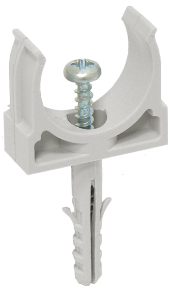 IEK ELASTA Держатель с защёлкой и дюбелем CT16 CTA10D-CT16-K41-100