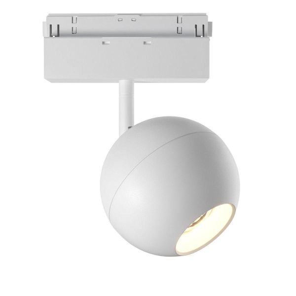 Maytoni Magnetic track system Белый Светильник трековый TR028-2-15W4K-W Maytoni Magnetic track system Белый Светильник трековый TR028-2-15W4K-W
