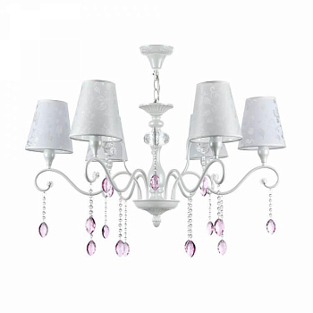 Freya Classic Adelaide Жемчужный белый Люстра E14 40W FR2306-PL-06-W Freya Classic Adelaide Жемчужный белый Люстра E14 40W FR2306-PL-06-W