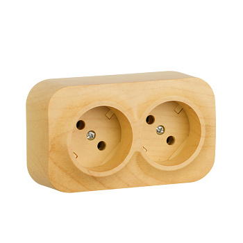 Legrand Quteo Сосна Розетка 2-я б/з 782272