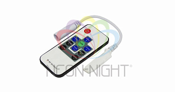 LAMPER LED RGB мини контроллер радио (RF) 10 кнопок 12-24 V/6 А 143-106-2