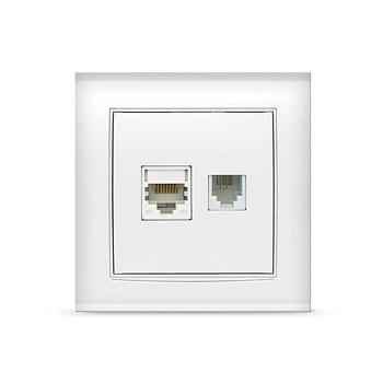 UNIVersal "Бриллиант" розетка Бел комп.+TF 7947618