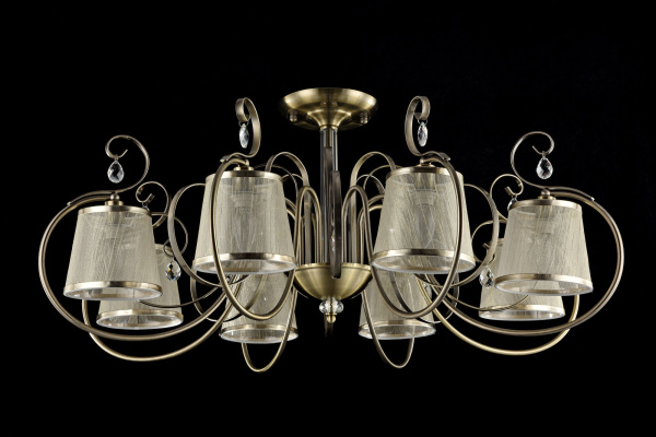 Купить Freya Classic Simone Бронза Потолочный светильник E14 40W FR2020-CL-08-BZ