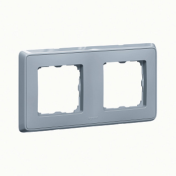 Legrand DIY Cariva Жемчужно-серый Рамка 2-ая 695976