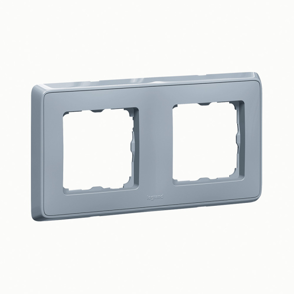 Legrand DIY Cariva Жемчужно-серый Рамка 2-ая 695976