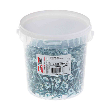 Tech-Krep Саморез ШСММ св. 4,2х19 (1000 шт) - ведро 100997