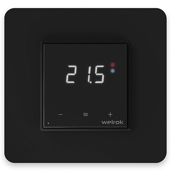 Welrok оz bk Терморегулятор, управление нагревом через Wi-Fi 16 А, 3000 ВА, 5…45  °С