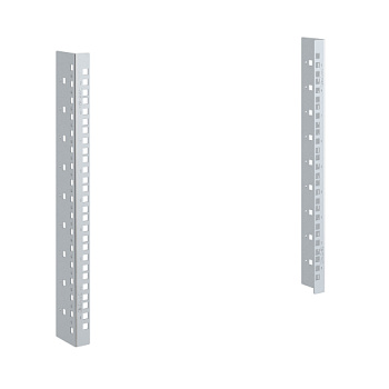 DKC Вертикальные монтажные профили 9U, "L" для 19" IT-корпусов ДКС серии STI/CQE, 2шт