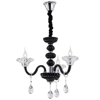 Citilux CL351133 Ирида Черн+Прозр Светильник Люстра