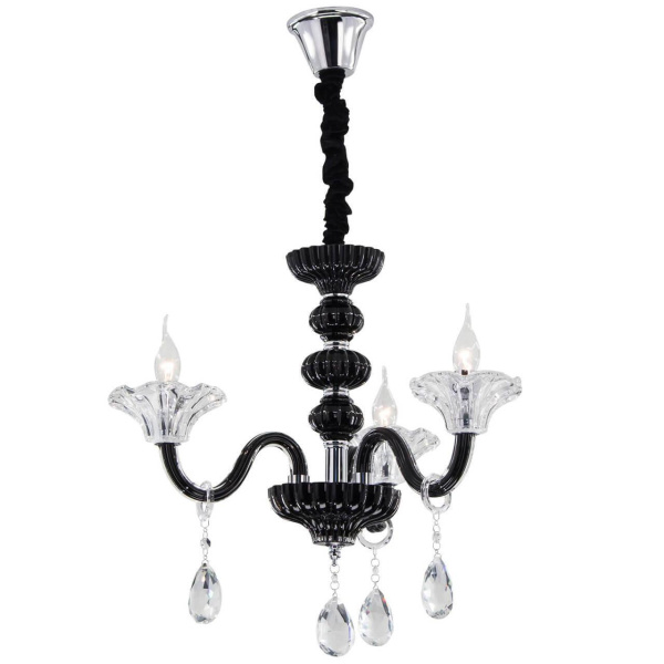 Citilux CL351133 Ирида Черн+Прозр Светильник Люстра