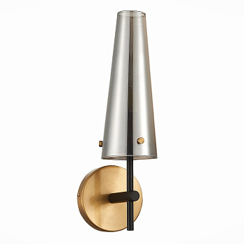 ST Luce SL1209.301.01 Бра Бронза,Черный/Дымчатый E14 1*40W