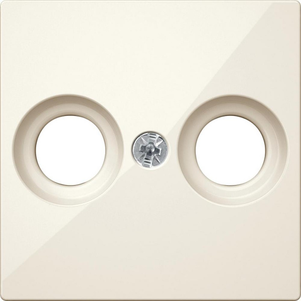 Купить SE Merten SM Беж глянец Накладка розетки TV-FM MTN4122-0344