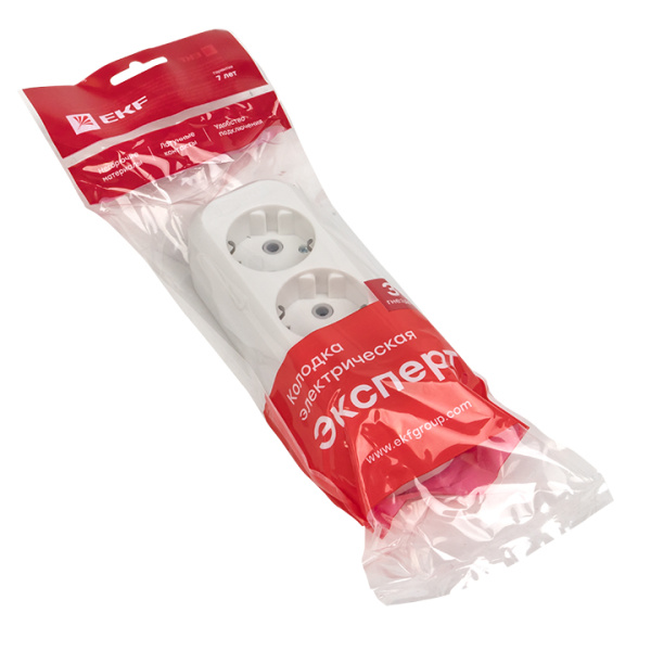 Купить EKF PROxima Колодка 3 гн. 16А 3,5кВт с/з Эксперт