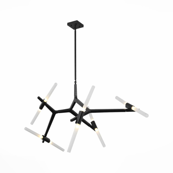 ST LUCE SL947.402.10 Люстра подвесная  Черный/Белый G9 10*40W