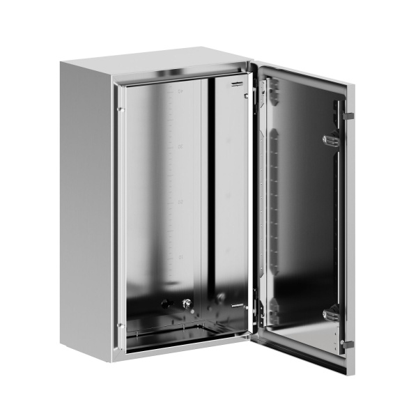 Купить DKC Корпус навесной STH с М/П из нержавеющей cтали AISI304 ВхШхГ 500x300x200 мм, с фланцем