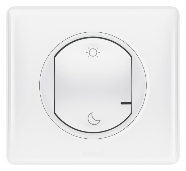 Купить Legrand NETATMO Celiane Белый Выключатель "День/Ночь" беспроводной 064884