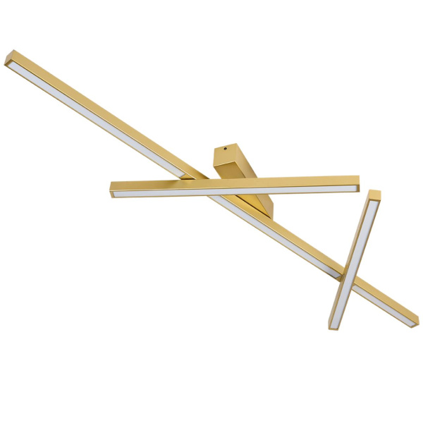 Odeon Light 4368/50CL HIGHTECH ODL23 145 золотистый/металл/акрил Потолочный св-к IP20 LED 70W 3500Лм 3000K TAO