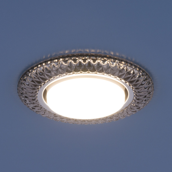 Купить Elektrostandard 3020 GX53 / Светильник встраиваемый SB дымчатый a035157