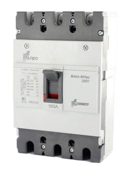 Купить Контактор (Legrand) ВА04-35 Про, 3Р, 160А Icu-25kA (250П)
