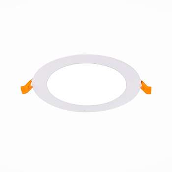 ST Luce ST209.538.09 Светильник встраиваемый Белый LED 1*9W 3000K 585Lm Ra80 110° IP20 D145xH8 90-265V