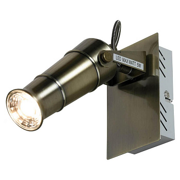 Lussole PROMO Металл Бронзовый /  Металл Светильник настенно-потолочный LED 5W LSP-9509 Lussole PROMO Металл Бронзовый /  Металл Светильник настенно-потолочный LED 5W LSP-9509