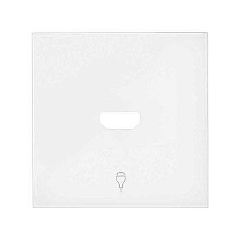 Simon 100 Белый матовый Накладка розетки HDMI 10001094-230