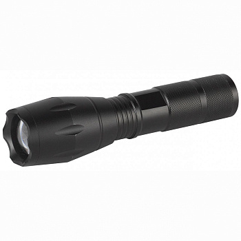 ЭРА UB-601 Фонарь универсальный "Титан" [5Вт, 3хААА, алюм, регул. фокус, 5 режимов, ремешок, бл]