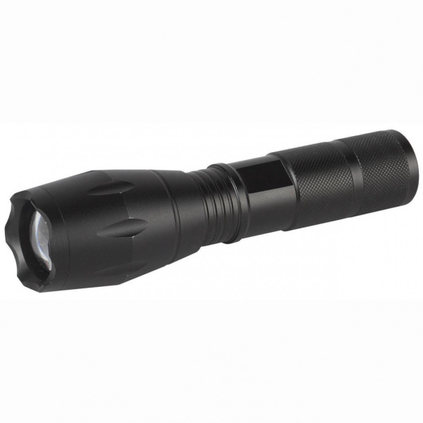 ЭРА UB-601 Фонарь универсальный "Титан" [5Вт, 3хААА, алюм, регул. фокус, 5 режимов, ремешок, бл]