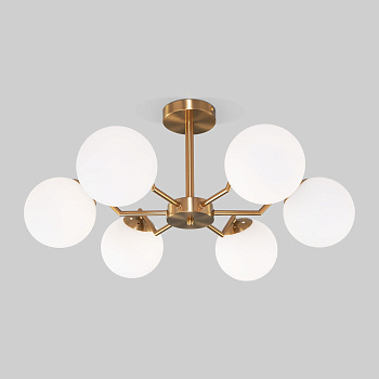 Eurosvet Потолочная люстра 70154/6 латунь a057067