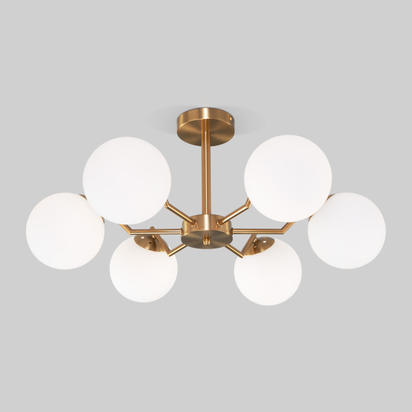 Eurosvet Потолочная люстра 70154/6 латунь a057067
