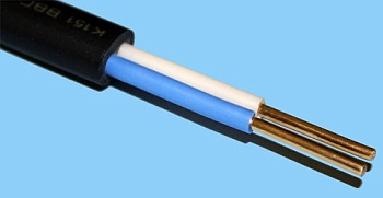 Кабель силовой с ПВХ изоляцией ВВГ-Пнг(А) 2х1,5 Дмитров-кабель 000000435