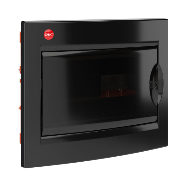 DKC Щиток встраиваемый 12 мод.,IP 41 ,черный
