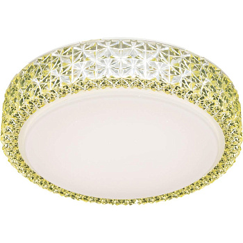 Citilux CL705012 Кристалино Желтый Светильник Настенно-потолочный