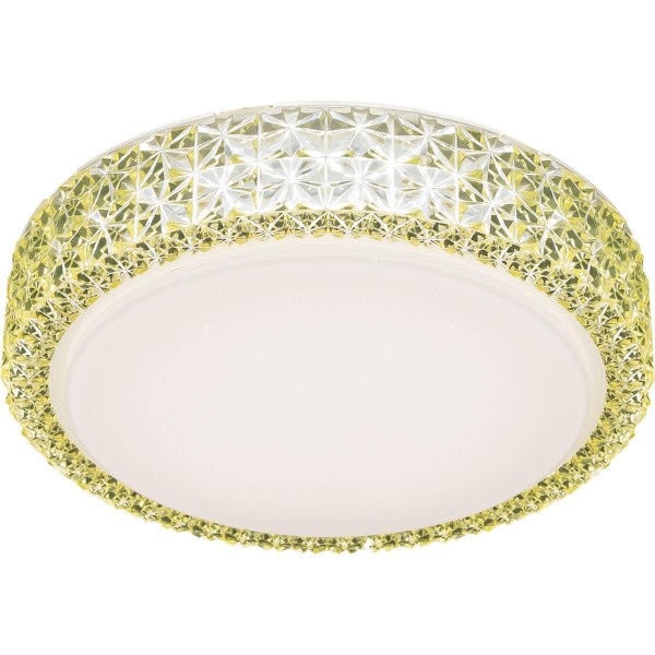 Citilux CL705012 Кристалино Желтый Светильник Настенно-потолочный