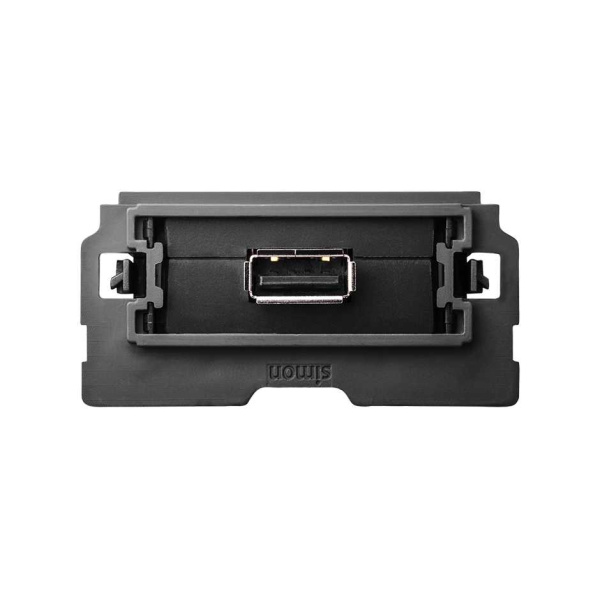 Simon 100 Зарядное устройство USB SmartCharge 230В~ c 1 выходом 2.1A 5В 10000380-039