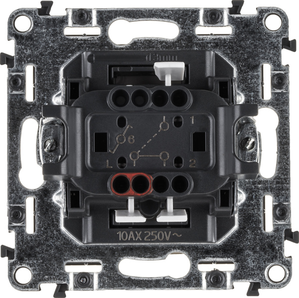 Купить Legrand Valena ALLURE DIY Сл.кость Переключатель 1-клавишный 10А 250В 752806