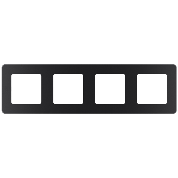 Legrand INSPIRIA Антрацит Рамка - 4 поста 673963