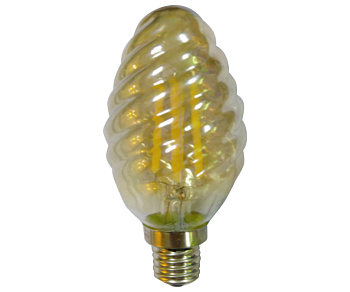 Kink Light 098356-1,33 Led Лампа золотая E14 6W (2700K)
