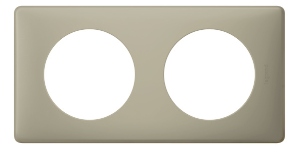 Legrand Celiane2 Перкаль Грин Рамка 2-я (2+2 мод) 066712