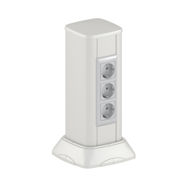 Купить DKC Миниколонна алюминиевая 0,35 м, цвет светло-серебристый металлик