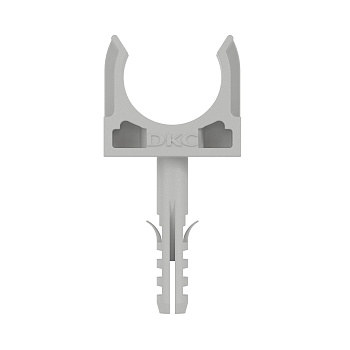 DKC Держатель с защелкой и дюбелем, д.20мм