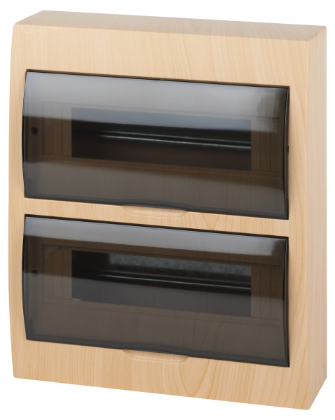 ЭРА Корпус пластиковый ЩРН-П-24 ЭРА BOXF 24_P IP41 сосна