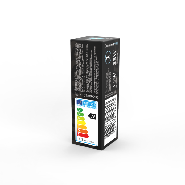 Купить Gauss Лампа G9 AC220-240V 3.5W 260lm 4100K стекло LED 107809203