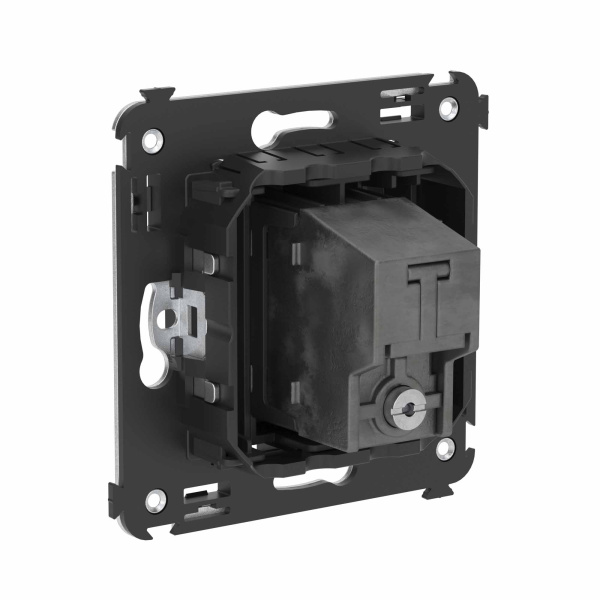 Купить DKC Розетка TV оконечная в стену, "Avanti", "Черный матовый"