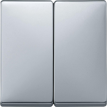 SE Merten SD Алюминий Клавиша 2-ая MTN412560