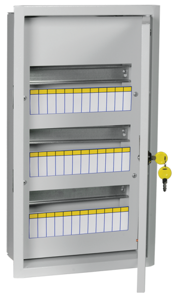 Купить IEK TITAN 3 Корпус металлический ЩРв-36 (540х310х120мм) IP31 белый