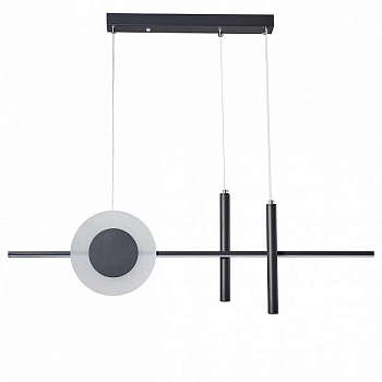 Lumion 5613/28L LEDIO LN23 024 черный Светильник подвесной LED 28W 3000-6000К 3053Лм 220V MIZUKI