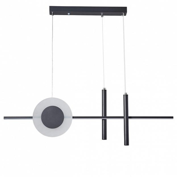 Lumion 5613/28L LEDIO LN23 024 черный Светильник подвесной LED 28W 3000-6000К 3053Лм 220V MIZUKI