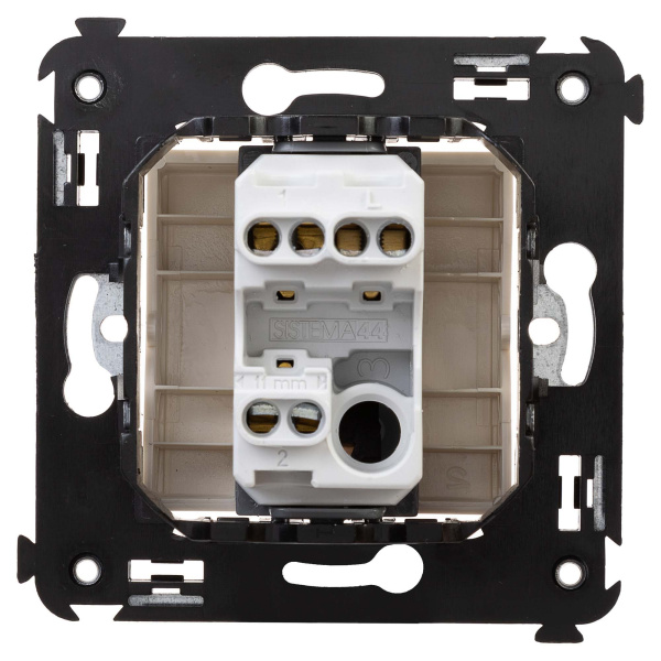 Купить DKC Переключатель одноклавишный в стену, "Avanti", "Ванильная дымка"