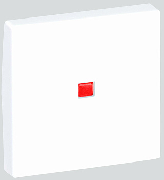 Simon Connect Белая Клавиша с индикатором для выключателя К302, 45х45мм K112-9